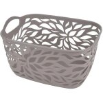 Pani�re de rangement - marque - mod�le - plastique - taupe - 3. 5l - 24x16x13 cm