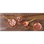 Panneaux et couvercle en cuivre set 5 pcs assorted