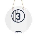 Panneau métallique rond numero 3 retraite numero monument park chemise et autocollant vintage en aluminium ... Panneau métallique rond numero 3 retraite numero monument park chemise et autocollant vintage en aluminium ...
