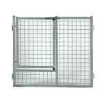 Panneau pour parc a chiot 1m avec porte 3 / 4 - hauteur 95cm