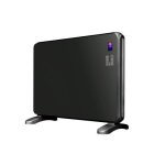 Panneau rayonnant faade verre 1500 w finley noir drexon
