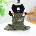 Pantalon en velours côtelé pour chien, survêtement pour animaux de compagnie, combinaison chiot, chihuahua, ... Pantalon en velours côtelé pour chien, survêtement pour animaux de compagnie, combinaison chiot, chihuahua, ...