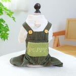 Pantalon en velours côtelé pour chien, survêtement pour animaux de compagnie, combinaison chiot, chihuahua, ... Pantalon en velours côtelé pour chien, survêtement pour animaux de compagnie, combinaison chiot, chihuahua, ...