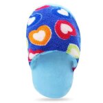 Pantoufles mignonnes en peluche pp et coton, jouets pour animaux de compagnie, jeu de chien, soulage ...