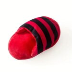 Pantoufles mignonnes en peluche pp et coton, jouets pour animaux de compagnie, jeu de chien, soulage ...
