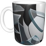 Panttern de ballon de football en ceramique - tasse amusante de 11 oz - cadeau d'anniversaire ou de saint ... Panttern de ballon de football en ceramique - tasse amusante de 11 oz - cadeau d'anniversaire ou de saint ...
