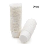 Papier a service unique pour machine a caf, filtre blanc, tasse a gteau, bol en papier, filet, 100 ...