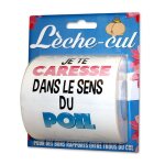 Papier toilette leche cul