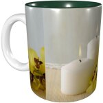 Papillon jaune avec des bougies blanches tasses a cafe tasse en ceramique de 11 oz pour le bureau et ... Papillon jaune avec des bougies blanches tasses a cafe tasse en ceramique de 11 oz pour le bureau et ...