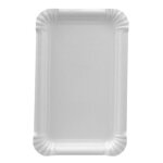 Papstar 11057 assiette rectangulaire papier blanc 250 pi�ce(s)
