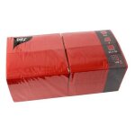 Papstar 84578 serviette et serviette de table en papier mouchoir en papier rouge 250 pi�ce(s)