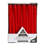 Papstar bougies de chandelier, 22 mm, rouge, en pack de 50 diam?tr. . . Papstar bougies de chandelier, 22 mm, rouge, en pack de 50 diam?tr. . .
