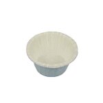 Papstar pack 20 moules a p�tisserie  muffin  papier d 50mm h 35mm blanc