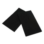 Paquet de deux filtres pour liti�re pour chat, mesure 20 x 15 cm universel.