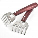 Sparateur de viande sparateur de viande ustensiles de cuisine fourchette 2 pices sparateur de viande ...