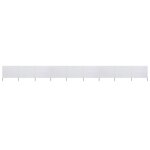 Paravent 9 panneaux tissu 1200 x 120 cm blanc sable vidaxl vidaxl Paravent 9 panneaux tissu 1200 x 120 cm blanc sable vidaxl vidaxl
