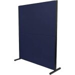 Paravent s�parateur amovible - piqueras y crespo - valdeganga - tissu bali - bleu clair - bureau