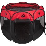 Parc chien parc a chiot enclos pour chiens chats lapins pliable utiliser a l'intrieur et a l'extrieur ...