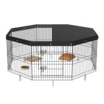 Parc pour chien - duoku - 8 panneaux - 24 h, pliable en métal, clôture pour animaux de compagnie, intérieur ... Parc pour chien - duoku - 8 panneaux - 24 h, pliable en métal, clôture pour animaux de compagnie, intérieur ...