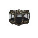 Parc a chiots cl�ture octogonal pliable pour animaux chenil chien vert