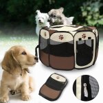 Parc a chiots clôture octogonal pliable pour animaux chenil animal compagnie Parc a chiots clôture octogonal pliable pour animaux chenil animal compagnie