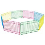 Parc colore pour rongeurs h 23cm