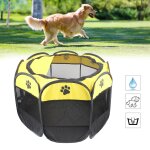 Parc d'ext�rieur pliable pour chiots et chats, cage pour animaux de compagnie, salle de livraison, chenils ...