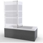 Pare baignoire - relevable - 130x105cm aurlane