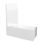 Pare - baignoire - r�versible - easy emily - 130x80 cm aurlane