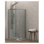 Parois de douche carr�es new flora 100 h. 180cm - -