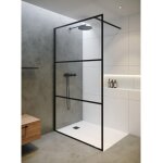 Paroi de douche italienne grid 400 riho 90x200 cm - -