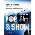 Partition musicale - game of thrones - noir - int�rieur - classique - intemporel