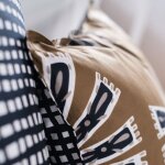 Parure de couette 100% coton 57 fils imprime 240x220 2 taies