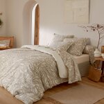 Parure de couette imprim�e graphique