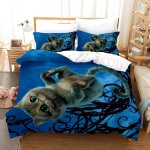 Parure housse couette x doux confortable parure de lit pas cher microfibre housse de couette enfant fille ...
