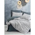 Parure de lit - 1 housse de couette 220 x 240 cm + 2 taies d'oreiller 60 x 60 cm - 100% coton renforc� ...