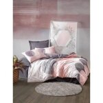 Parure de lit - 1 housse de couette 220 x 240 cm + 2 taies d'oreiller 60 x 60 cm - 100% coton renforc� ...