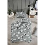 Parure de lit - 1 housse de couette 220 x 240 cm + 2 taies d'oreiller 60 x 60 cm - 65% coton, 35% polyester ...