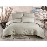 Parure de lit - 1 housse de couette 220x240 cm + 2 taies d'oreiller 60x60 cm - 70% polyester, 30% coton ...