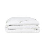 Parure de lit 2 personnes macram� uni coton 220x240 cm