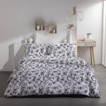 Parure de lit 2 personnes - today - sunshine 15. 34 - 240 x 260 cm - 100% coton imprim�