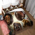 Parure de lit 3 pieces pour enfants et adolescents, 100 % bambou naturel, avec housse de couette et taie ... Parure de lit 3 pieces pour enfants et adolescents, 100 % bambou naturel, avec housse de couette et taie ...