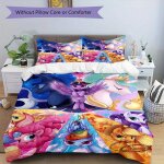 Parure de lit 3 pieces avec housse de couette et 2 taies d'oreiller, ideal pour une chambre a coucher ...