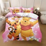 Parure de lit 3 pieces winnie l'ourson bourriquet pour la fête des mères, housse de couette super douce, ... Parure de lit 3 pieces winnie l'ourson bourriquet pour la fête des mères, housse de couette super douce, ...