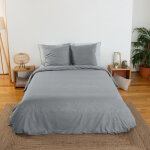 Parure de lit 3 pi�ces z�bre housse et taies