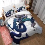 Parure de lit 3d motif animaux ste - x, housse de couette et taie d'oreiller, motif gar�on et homme, ...