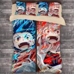 Parure de lit anime beyblade burst, housse de couette pour chambre a coucher, housse de couette simple, ...