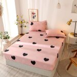 Parure de lit antid��rapante de draps - housses + taies d'oreiller avec impression d, housse de couette ...