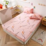 Parure de lit antid��rapante de draps - housses + taies d'oreiller avec impression d, housse de couette ...