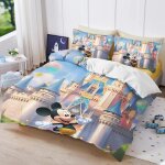 Parure de lit dessin anime mickey buzz l'�clair winnie l'ourson, housse de couette pour chambre a coucher ...